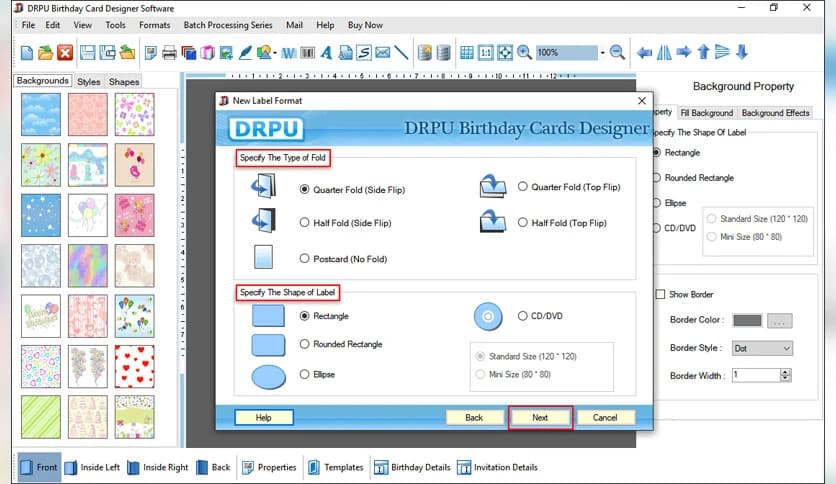 DRPU Birthday Card Maker