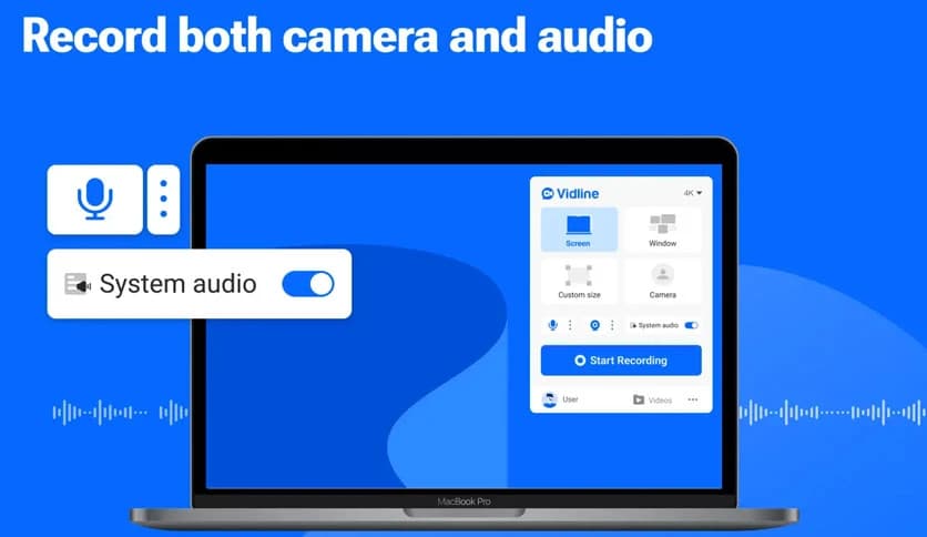 Vidline Screen Recorder Master