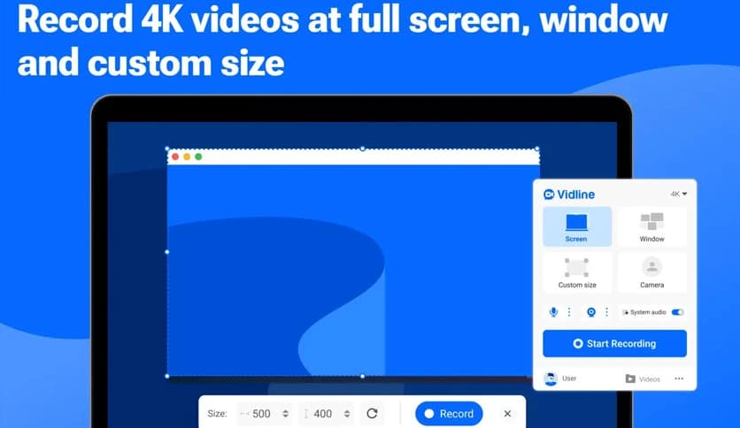 Vidline Screen Recorder Master