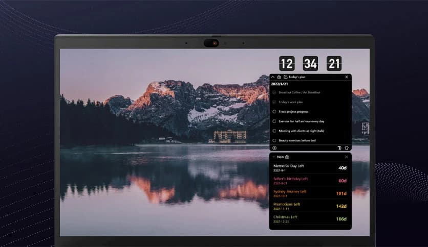 Wuhan Desktop Digital Clock