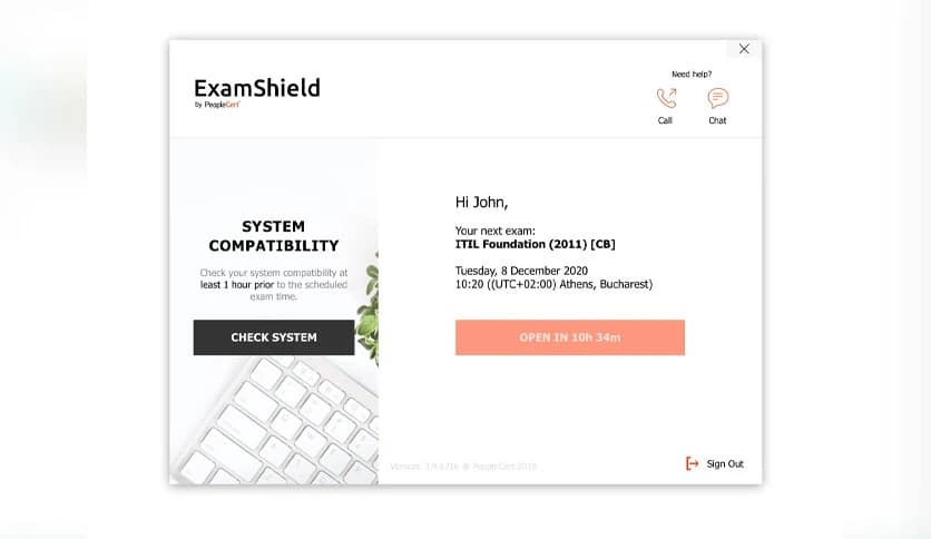 Peoplecert ExamShield