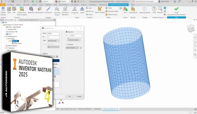 Autodesk Inventor Nastran 2026 R0
