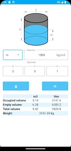 Tank Volume Calculator 3.5