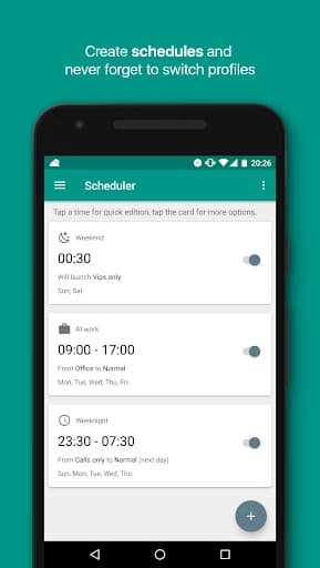 Audio Profiles – Sound Manager 16.5.1