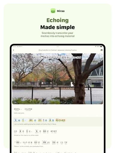 Miraa – AI transcribe & shadow 1.2.1+323