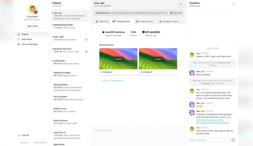 Electronic Team HelpWire