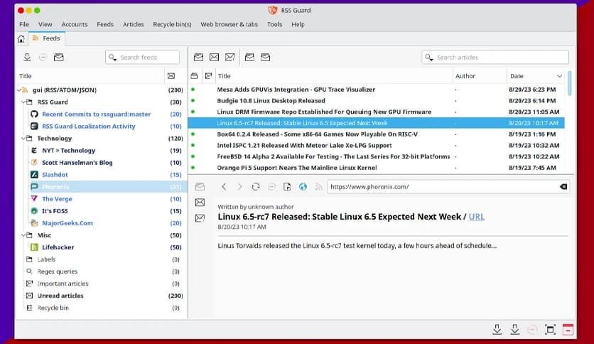 Martinrotter RSS Guard 4.8.6