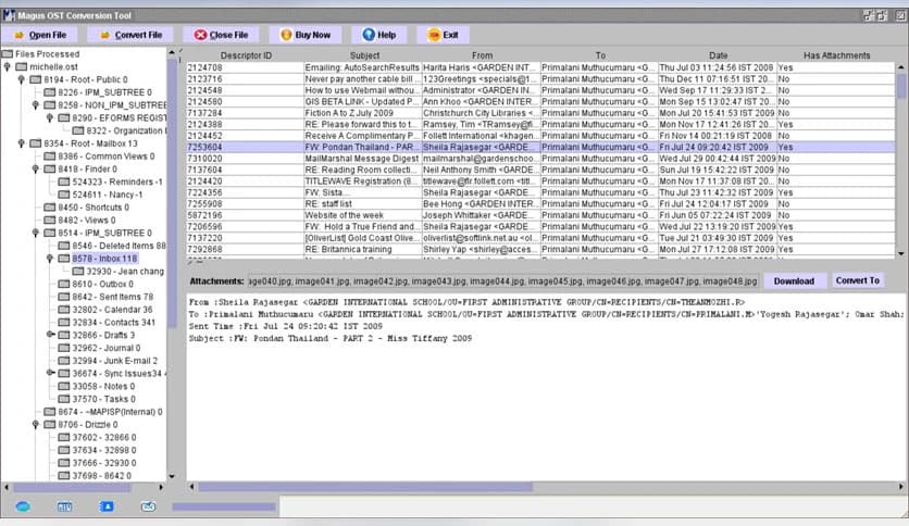 Magus OST to MSG Converter