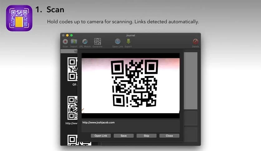 Josh Jacob QR Journal 3.0