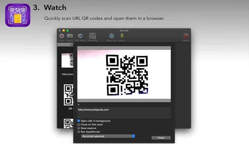 Josh Jacob QR Journal 3.0