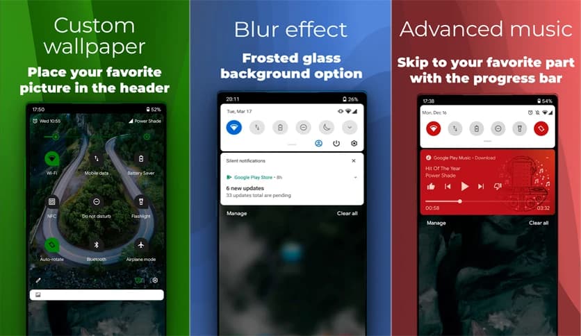 Power Shade – Notification Bar 18.5.8.1