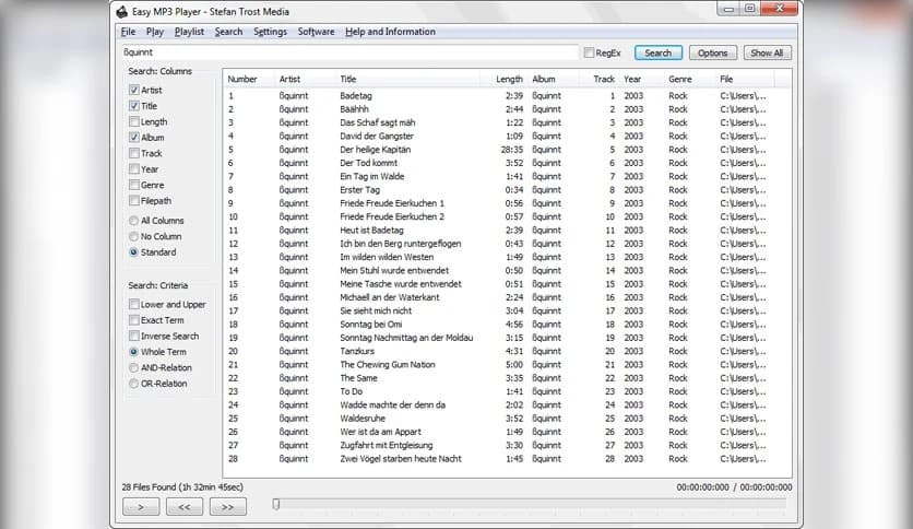 Stefan Trost EasyMusicPlayer