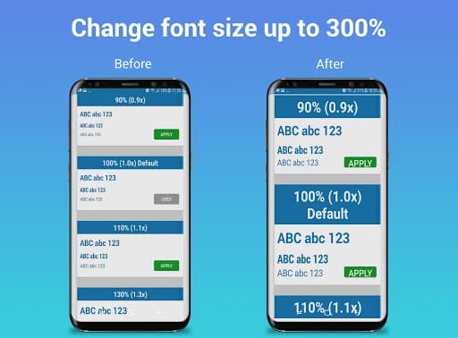 Big Font – Enlarge font 4.5.1