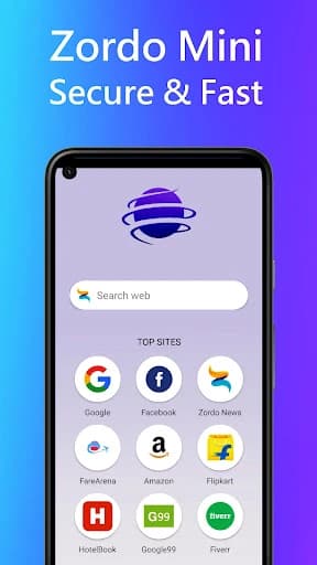 Mini Browser – Zordo Mini 9.0