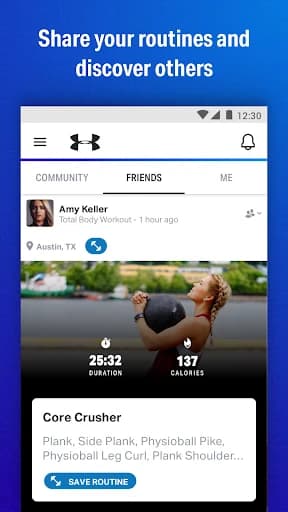 Map My Fitness Workout Trainer 25.6.0