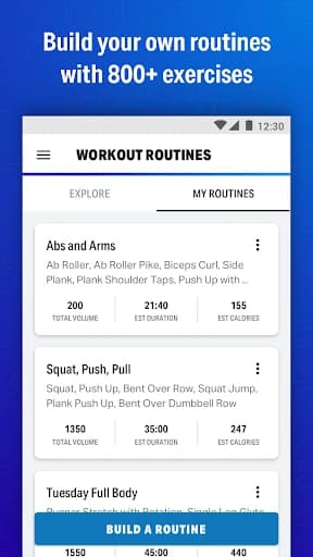 Map My Fitness Workout Trainer 25.6.0