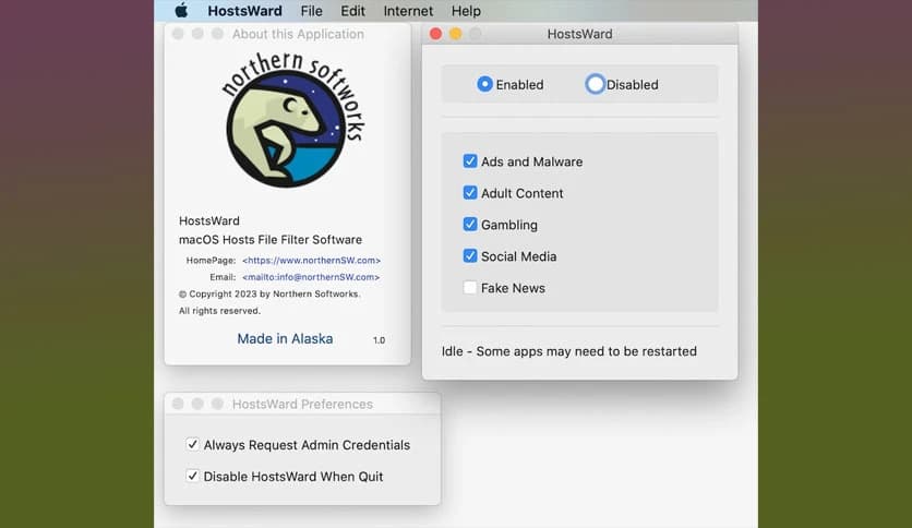 Northern Softworks HostsWard 2024.1