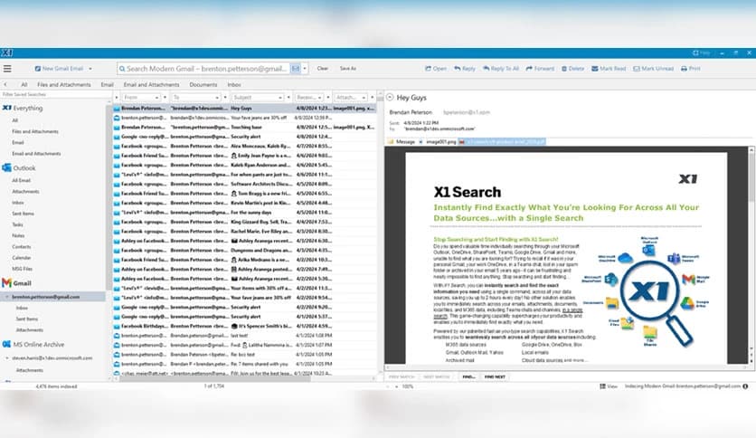 X1 Search Enterprise 9.6.20