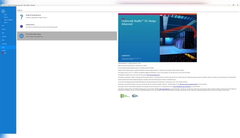 Cadence Reality DC Design 2024.1