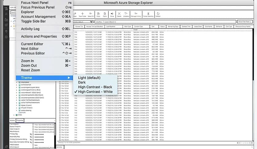 Microsoft Azure Storage Explorer