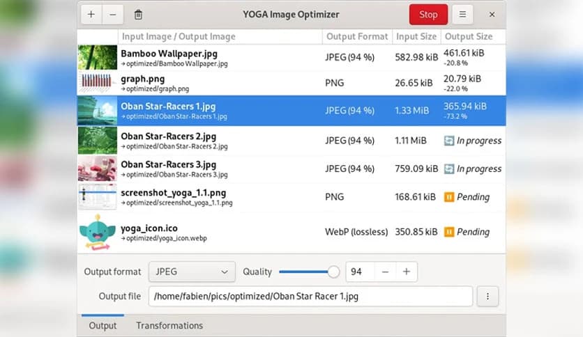 YOGA Image Optimizer 1.2.4