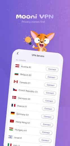 Mooni VPN – Fast VPN Proxy 1.68