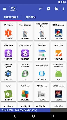 AppMgr Pro III (App 2 SD) 6.08