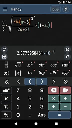 Handy Scientific Calculator 2024.2