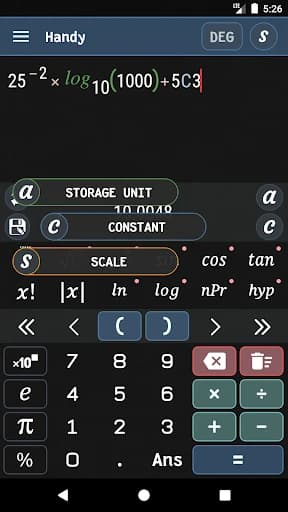 Handy Scientific Calculator 2024.2