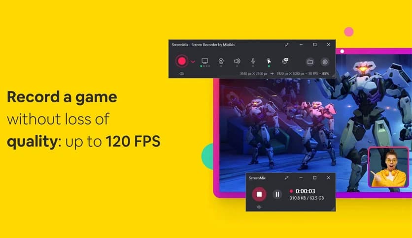 Mixilab ScreenMix – Screen Recorder