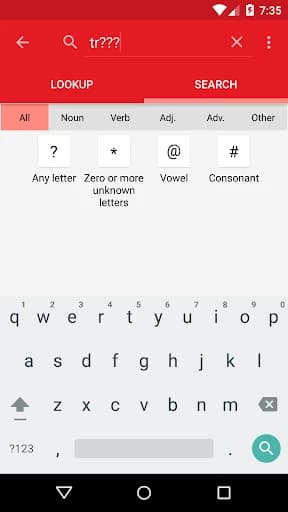 Chambers Dictionary 5.3