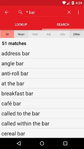 Chambers Dictionary 5.3