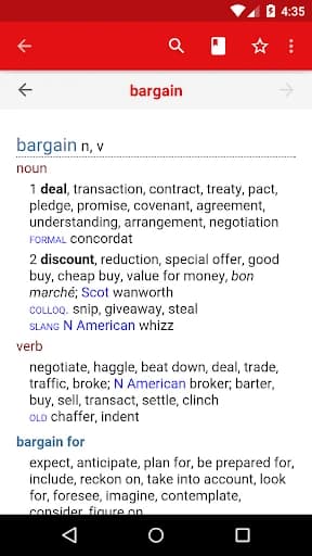 Chambers Thesaurus 5.4