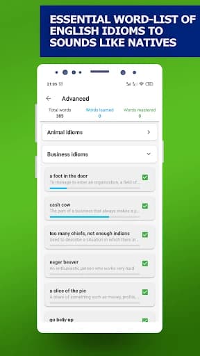 English Idioms & Slang Phrases 2.0.4
