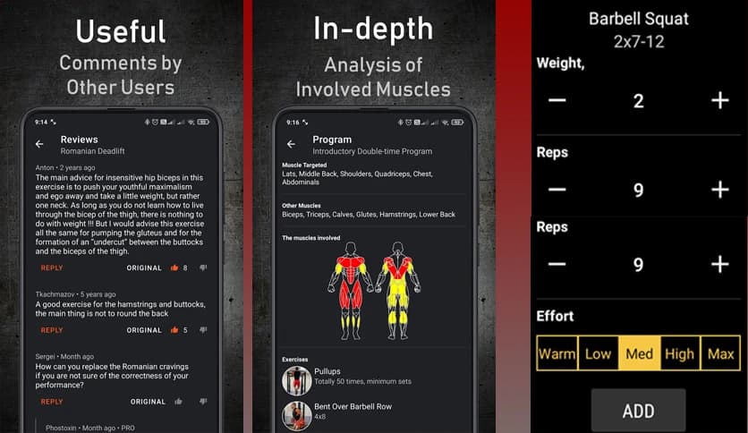 GymUp PRO – workout notebook 11.22