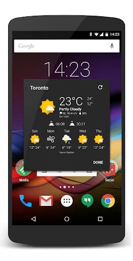 Chronus Information Widgets 25.0