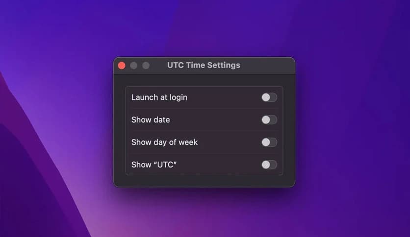 Sindre Sorhus UTC Time