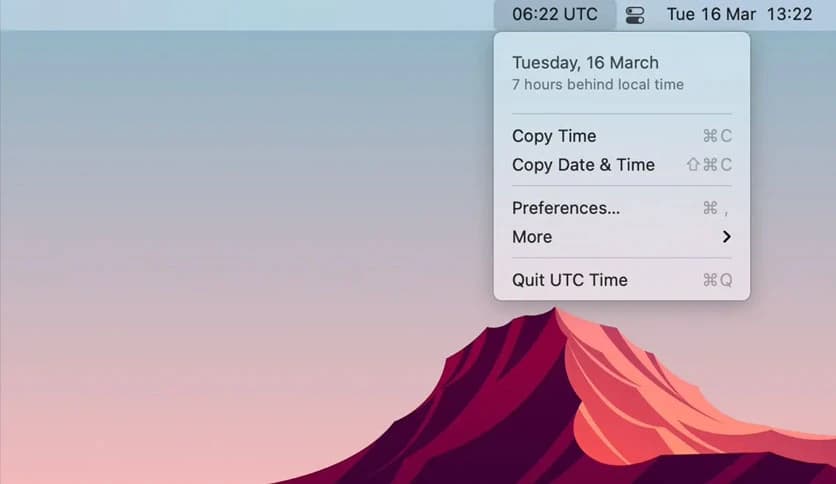 Sindre Sorhus UTC Time