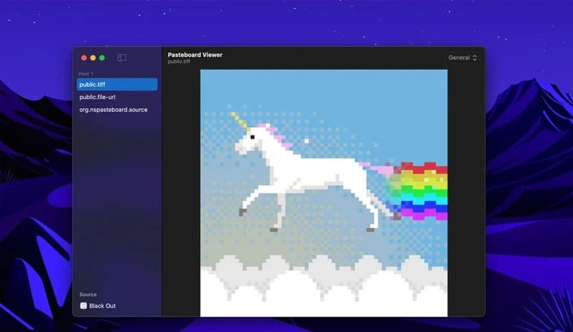 SindreSorhus Pasteboard Viewer