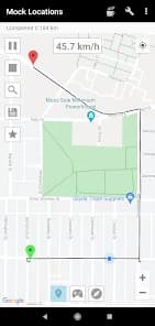 Mock Locations (fake GPS path) 1.35.9