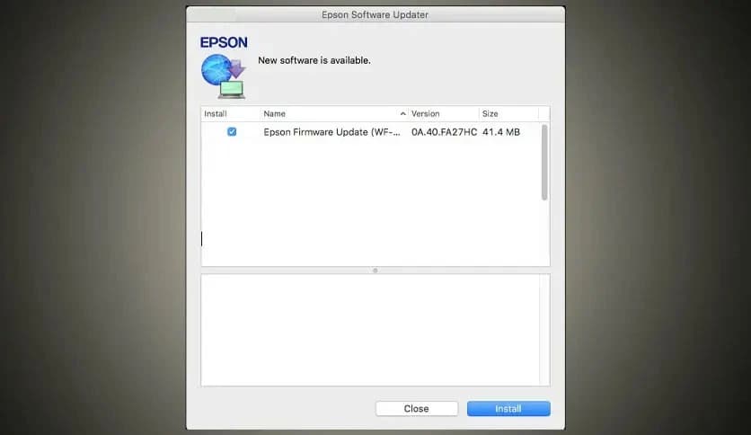 Epson Software Updater