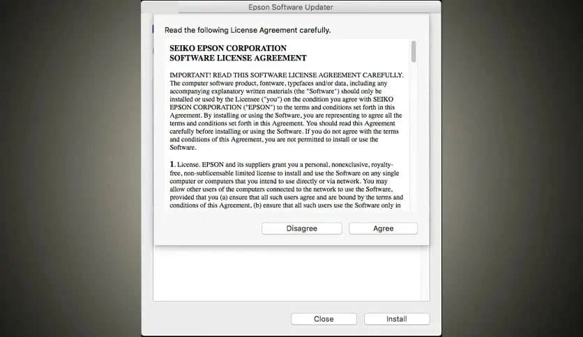Epson Software Updater