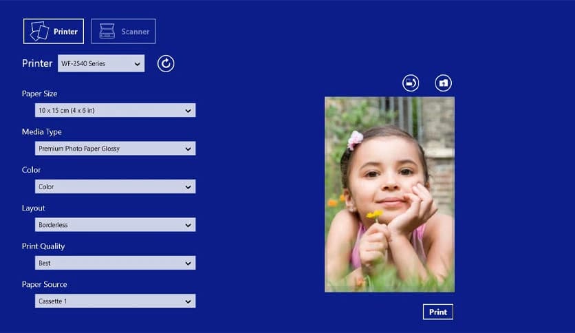 Epson Print and Scan