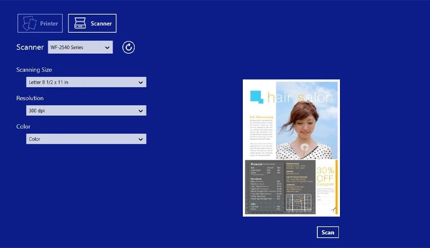 Epson Print and Scan