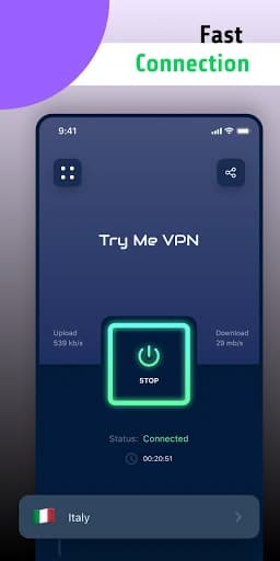 TrymeVPN – private VPN & proxy 1.1.302