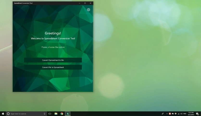 Roxy Spreadsheet Conversion