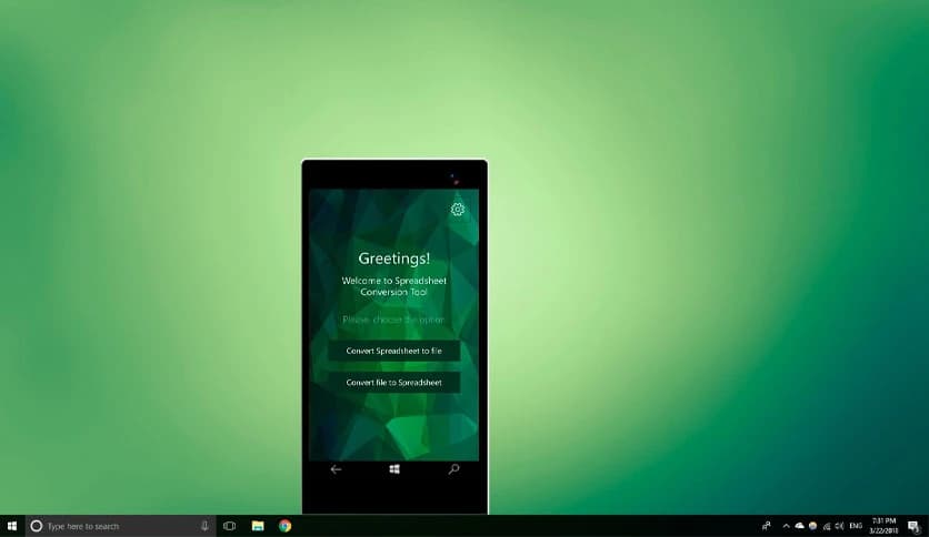 Roxy Spreadsheet Conversion