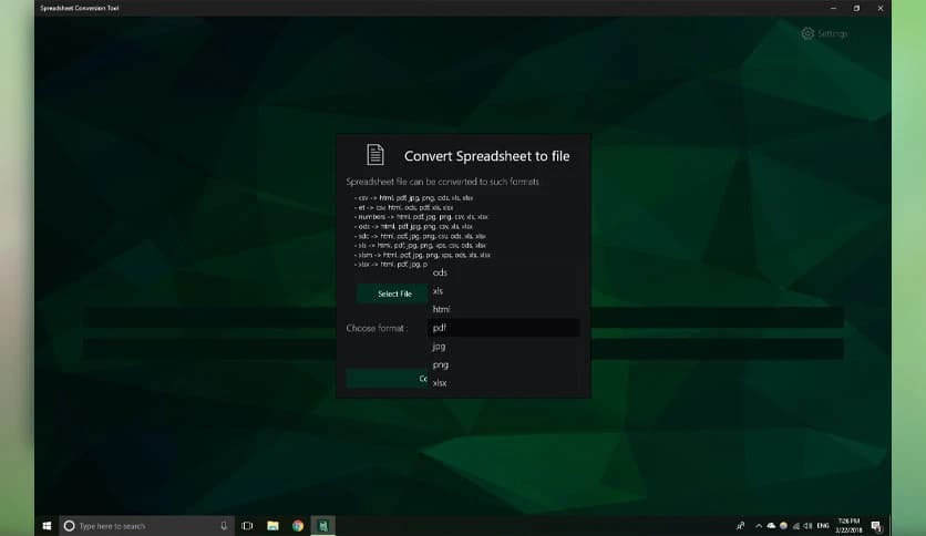 Roxy Spreadsheet Conversion