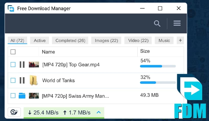 Free Download Manager (FDM) 6.33.0.6626