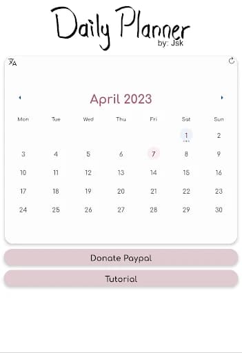 DailyPlanner by Jsk 1.0.4